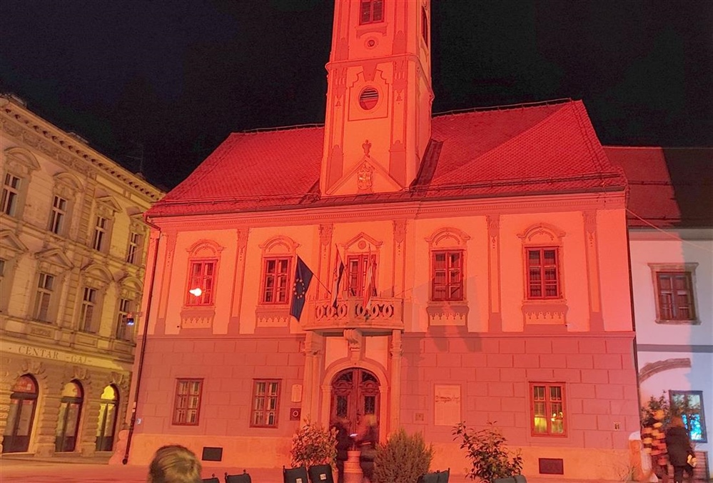 Varaždinska vijećnica u narančastom: Grad staje uz kampanju protiv nasilja nad ženama