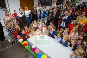 Bednja: Dječji vrtić Zibeljko pjesmom, plesom i tortom proslavio veliki 5. rođendan!