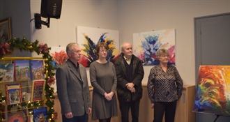 Otvorena izložba obitelji Hrbić, prvo događanje Adventa u Mariji Bistrici