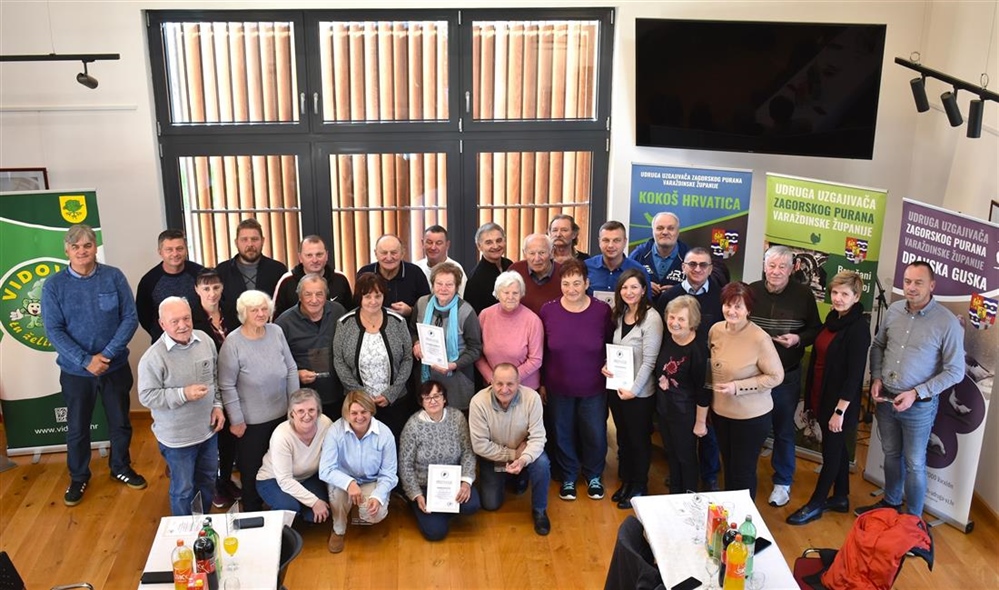 Dodijeljena priznanja varaždinskim uzgajivačima autohtonih pasmina peradi