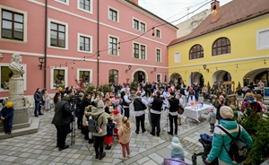 Advent s pričom u Županijskoj palači - veselje, radost, kuhano vino i kolači oduševili mnogobrojne posjetitelje