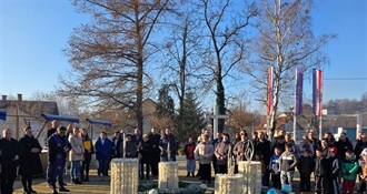 U Budinščini upaljena prva adventska svijeća