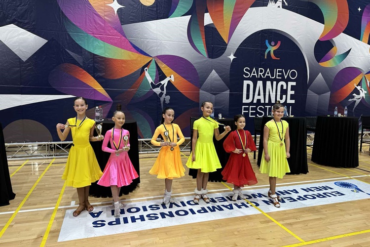 Plesači SPK Valcer ostvarili izniman uspjeh na plesnom vikendu u Sarajevu