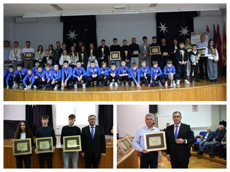 Najbolji sportaši grada Krapine su Antonela Cesarec i Juraj Skupnjak te Roko Smrekar, ekipa Šahovski klub Krapina!