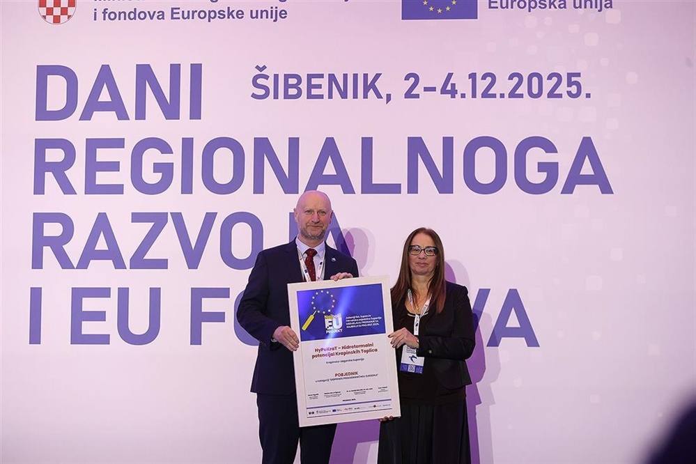 Još jedan trijumf Krapinsko-zagorske županije - projekt HyPoKraT proglašen najboljim EU projektom