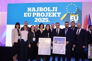 Projekt Međimurske županije - “MEDEA“ treći najbolji EU projekt u Hrvatskoj, nagradu primio župan Posavec
