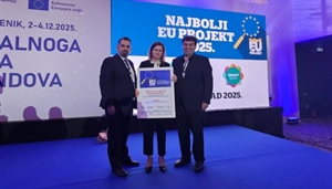 Dani regionalnoga razvoja i EU fondova: Koprivničko-križevačka županija osvojila treće mjesto za projekt DRAVA LIFE