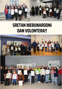 Župan Kolar uputio poruku uz Međunarodni dan volontera