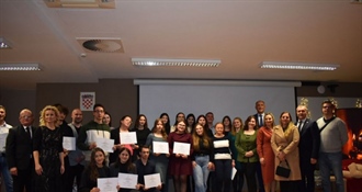 Humanost mladih u Varaždinskoj županiji - Dodijeljene nagrade i priznanja najboljim volonterima Sveučilišta Sjever