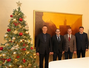 Gradonačelnik Bosilj primio delegaciju grada Schaffhausena – razgovaralo se o suradnji