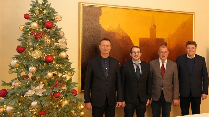 Gradonačelnik Bosilj primio delegaciju grada Schaffhausena – razgovaralo se o suradnji