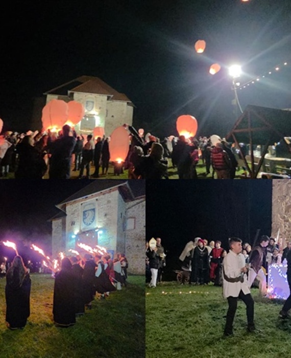 Jedinstvena manifestacija “Čuvari mira na putu svjetla“ privukla mnoštvo posjetitelja - iz Konjščine poslani lampioni s porukama mira