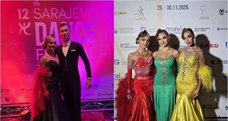 Vrhunski rezultati PK Takt Varaždin na WDSF Svjetskim prvenstvima u Sarajevu te WDSF međunarodnim natjecanjima