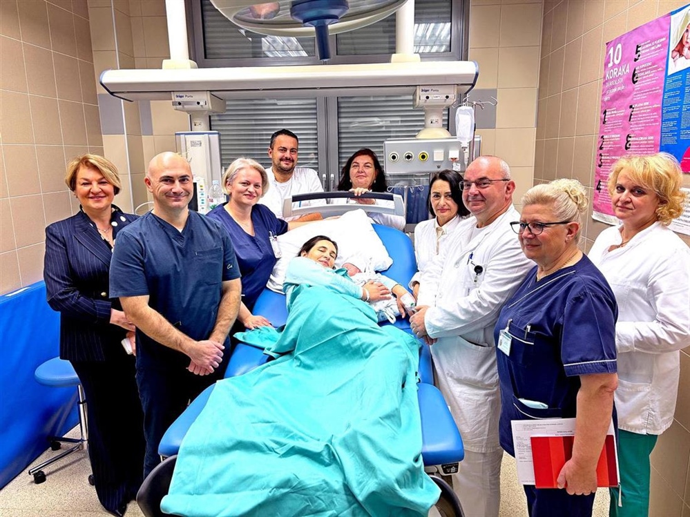 PREKRASNE VIJESTI IZ OB ZABOK: Rođena 1000. beba ove godine – maleni Blaž!