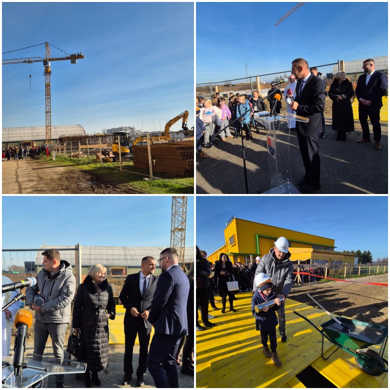 Obrazovni iskorak za Nedelišće i Međimurje: položen kamen temeljac nove osnovne škole