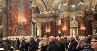 Na hrvatsko-mađarskom misnom slavlju u Budimpešti uime Varaždinske županije sudjelovao Krunoslav Lukačić