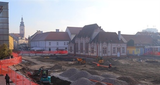 Obnova Trga Republike u Čakovcu napreduje prema planu