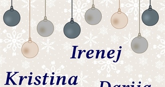 Imendan danas imaju Irenej, Kristina i Darija, čestitajte im!