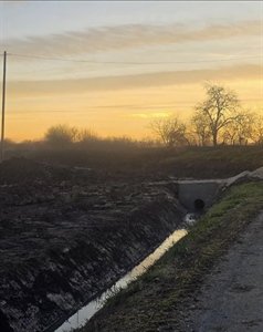 Uređeni kanali oborinskih voda i prilazna cesta rijeci Sutli u općini Dubravica – s daljnjim radovima se nastavlja sljedeće godine