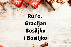 Današnji slavljenici su Bosiljka, Bosiljko... Čestitajte im njihov dan