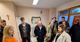 Blagdanska humanitarna akcija Mladeži HDZ-a Varaždinske županije za Socijalnu samoposlugu Kruh sv. Antuna