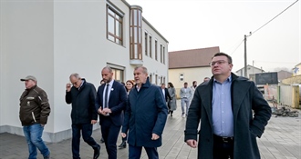 Ministar Damir Habijan u Varaždinskoj županiji; u pratnji župana Stričaka obišao radove na staroj školi u Svetom Iliji i Laboratorij za umjetnu inteligenciju Prve gimnazije Varaždin