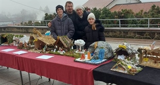 Sutra humanitarno-prodajna izložba Razredne jaslice, učenika OŠ Marija Bistrica - podržite je