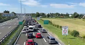 Na A3 prometna nesreća, nastala kolona od 9 km