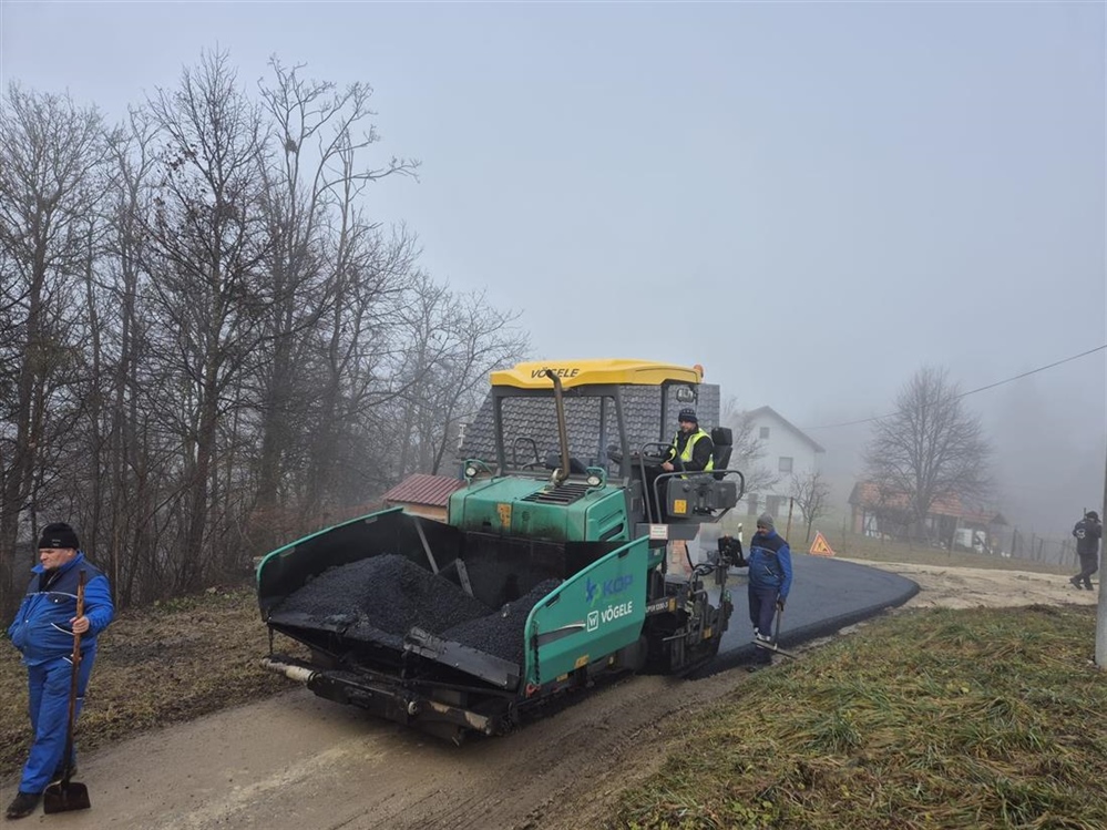 Općina Kumrovec - Sanirano klizište u naselju Donji Škrnik i dio nerazvrstane ceste na spoju s naseljem Razvor