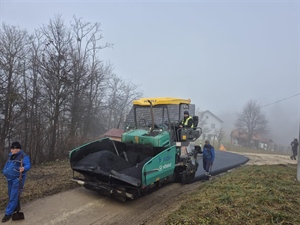 Općina Kumrovec - Sanirano klizište u naselju Donji Škrnik i dio nerazvrstane ceste na spoju s naseljem Razvor