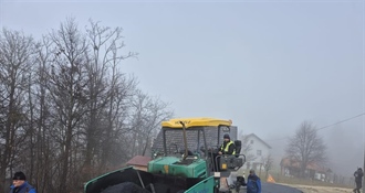 Općina Kumrovec - Sanirano klizište u naselju Donji Škrnik i dio nerazvrstane ceste na spoju s naseljem Razvor