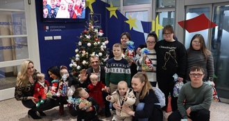 U Međimurskoj županiji održano tradicionalno blagdansko druženje s djecom iz Udruge za sindrom Down