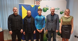 Mladi rekorder Juraj Skupnjak na prijemu kod župana Kolara: Ponos Krapine i Zagorja