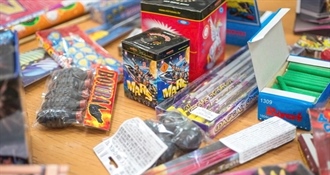 Policija oštro upozorava na uporabu pirotehnike - kazne i do 2.000 eura