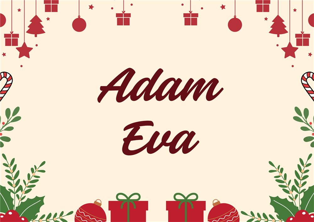 SRETAN IMENDAN! Današnji su slavljenici Adam i Eva