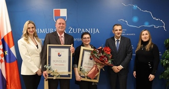 Župan Posavec dodijelio Povelje umirovljenoj novinarki Malekoci Oletić i sucu Samboleku