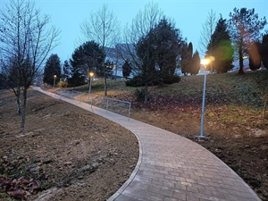 Završeni radovi - Nova pješačka staza prema OB Zabok sigurna i spremna za korištenje