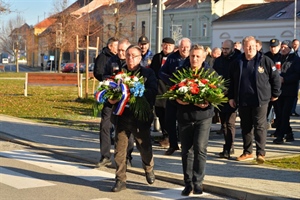 Varaždinski branitelji na obilježavanju 34. obljetnice akcije "Alfa"