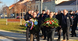 Varaždinski branitelji na obilježavanju 34. obljetnice akcije "Alfa"
