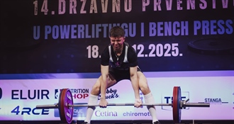 Mladi Krapinčanin Hrvoje Ovčarić osvojio broncu na državnom prvenstvu u powerliftingu