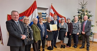 Župan Stričak upriličio prijem za čuvare lepoglavske tradicije iz KUD-a Lepoglavski pušlek