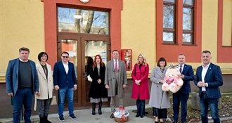 Župan Stričak i gradonačelnik Bosilj u tradicionalnom novogodišnjem obilasku žurnih službi