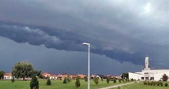 Danas nestabilno: pljuskovi, olujni udari juga i zahlađenje