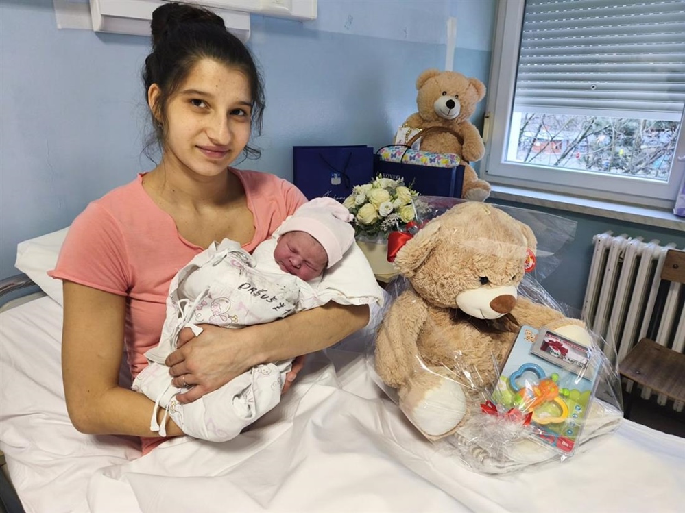 Mala Lejla Oršuš prva je beba rođena u Međimurju u 2026. godini