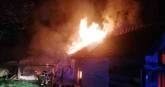 Užas u Glini: U dimnjaku u obiteljskoj kući izbio požar, poginulo dvoje ljudi