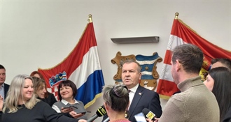 Tradicionalni prijem za medije u Županijskoj palači: župan Stričak zahvalio na profesionalnom praćenju rada