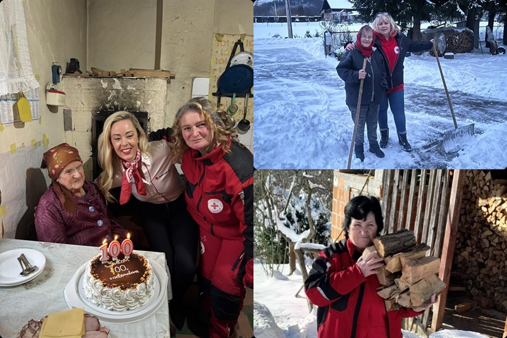 FOTO I dok snijeg prekriva ceste, a hladnoća grize, njihova briga za starije ne prestaje