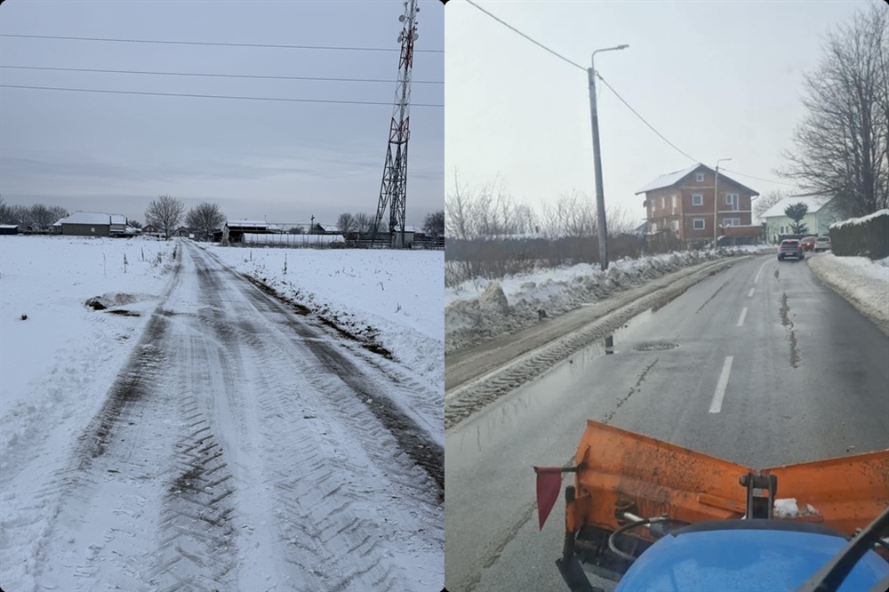 Prvi veći snijeg nakon više godina zimska služba Petrijanca dočekala je spremna