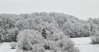 Sunčano u unutrašnjosti uz poledicu i niske temperature