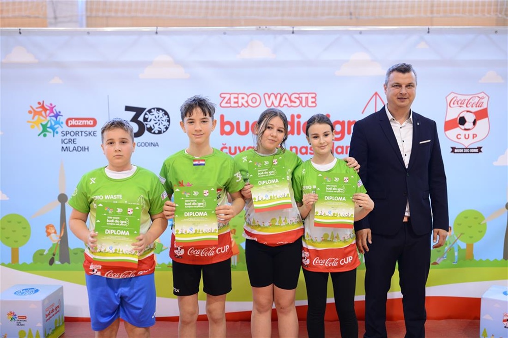 Ekipa “Brzići“ najbolji na Zero Wasteu u Petrijancu, Plazma Sportske igre mladih podržao i načelnik Posavec
